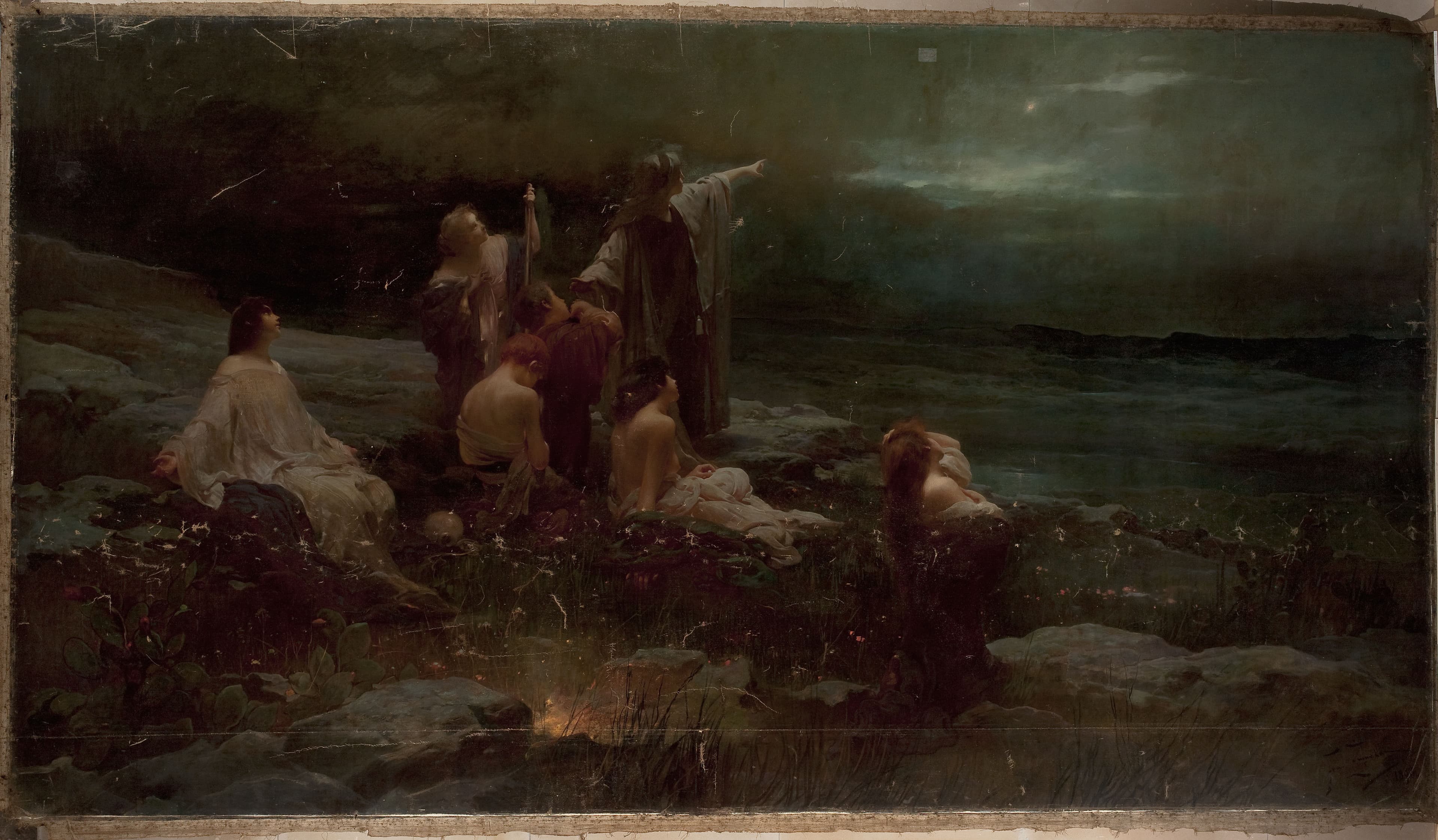 The Morning Star, pintura de Franciszek Zmurko